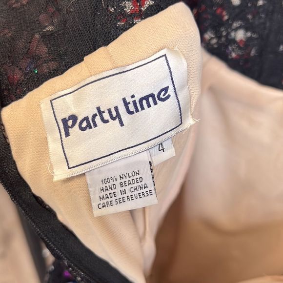 Embellished Cocktail Dress - Picture 6 of 7